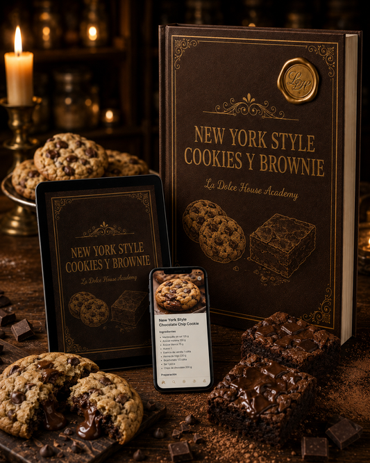 New York Style Cookies y Brownie